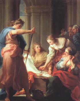 Graphic Achilles at the Court of Lycomedes